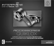 Interphone Cellularline Quiklox - Support Moto Universel