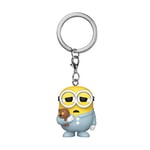 Funko Pop! Keychain: Minions 2- Pajama Bob - Despicable Me: Minions - Mini-figurine en Vinyle à Collectionner Porte-clés Fantaisie - Cadeau de Noël - Idée de Cadeau - Produits Officiels