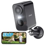 5MP Caméra Surveillance WiFi Exterieure Sans Fil AI & PIR Détection Mouvement