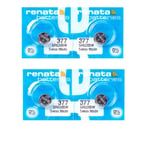 BLISTER DE 4 PILE RENATA 377 SR626SW