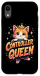 iPhone XR Controller Queen Cute Gamer Cat Design- Gaming Cat Lovers Case