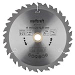 wolfcraft TC Circular Hand Saw Blade, Brown Series I 6731000 I Fast, Rough cuts