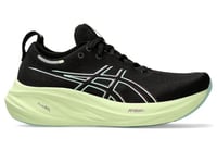 Asics Femme Gel-Nimbus 26 Sneaker, Black Cool Matcha, 43.5 EU