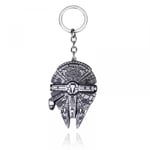 Star Wars Millennium Falcon Nyckelring, Silver K