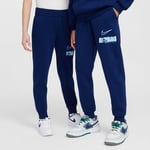 Nike Joggebukse Club Fleece Erling Haaland Personal Edition - Navy/Blå Barn, størrelse XL: 158-170 cm