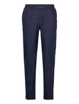 Oxford Drawstring Pants Bottoms Trousers Casual Navy Lindbergh
