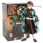 Anime Demon Slayer Kamado Tanjirou Nezuko Actionfigurer Pvc-modellleksaker Tanjirou