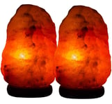 Himalayan Natural Salt Rock Light Lamp Ionic Crystal /Bulb 3-5 KG Cable & Bulb