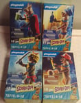 Playmobil Scooby-Doo x4 - 70712/70714/70715/7016 Vampire/Fireman NEW/SEALED