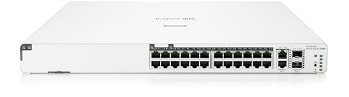 Aruba Instant on 1960 24G 20p Class4 4p Class6 PoE 2XGT 2SFP+ 370W Géré L2+ Gigabit Ethernet (10/100/1000) Connexion E