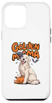 iPhone 12 Pro Max White English Cream Golden Retriever Golden Mama Halloween Case