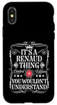 Coque pour iPhone X/XS Le nom Renaud est un nom de Renaud que vous ne comprendriez pas