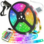 5m LED-Strip Lights med RGB / Ljusslinga / LED-list multifärg