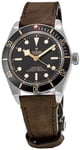 Black Bay Tudor M79030N-0002 Heritage Svart/Läder Ø39 mm