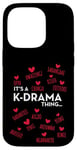 iPhone 14 Pro It's a K-Drama Thing | Korean Words Case