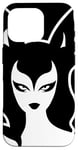 Coque pour iPhone 16 Pro Gothique Girl Dark Fairytale Goth Occulte Femme Batcave