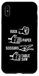 iPhone XS Max Rock Paper Scissors Table Saw Game Gamers Paper Gaming Case