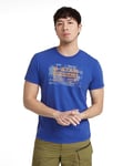 G-STAR RAW Framed Palm Originals R T T-Shirt, Bleu (Radar Blue D24682-c506-1474), S Homme