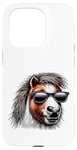 Coque pour iPhone 15 Pro Shetland Pony s Funny Shetland avec attitude