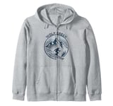 Wolf Creek Pagosa Springs Colorado Ski Resort Winter Skiing Zip Hoodie