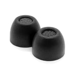 COMPLY TrueGrip Pro TW Premium Embouts pour écouteurs en Mousse à mémoire de Forme | pour Samsung Galaxy True Earbuds | Conseils d'ajustement sécurisé avec TechDefender | 3 Paires (Moyen)