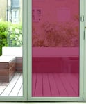 The Window Film Company Rainbow Coloured Window Film, Deep Red, 1220 mm x 1 M