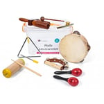 FUZEAU - 71483 - Malle 7 Instruments Les Essentiels - Principales Percussions - Apprendre la Musique