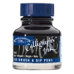 Winsor & Newton Calligraphy Ink, Transparent 30 ml Black 030