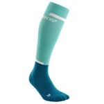 CEP The Run Socks Tall V4 Blå - Kompressionsstrumpor för Löpning - Handla nu på Loparshop.se!