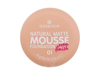 Meikkivoide ESSENCE_Natural Matte Mousse Foundation 01 16g