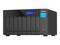 Qnap Tvs-H874 - Nas-Server - 8 Fack - Sata 6Gb/S - Raid Jbod, Raid 0, 1, 5, 6, 10, 50, 60, Raid Tp - Ram 32 Gb - Gigabit Ethernet / 2.5 Gigabit Ethernet - Iscsi Support