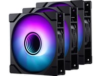 Phanteks M25 Gen2 Pwm D-Rgb-Fläkt, 3-Pack - 140 Mm, Svart