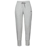 HEAD Club Rosie Women's Tracksuit Bottoms W, Womens, Tracksuits, 814509-GMBKXL, Grey Melange/Black, XL