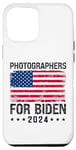 Coque pour iPhone 12 Pro Max Photographes pour Biden 2024
