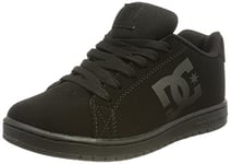 DC Shoes Gaveler Chaussures en Cuir pour Enfant Basket, Noir, 30.5 EU