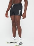 adidas Mens Training Essentials Linear Vma Shorts - Black/white, Black/White, Size S, Men