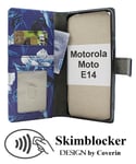 Skimblocker Motorola Moto E14 Plånboksfodral Design