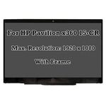 15.6" For HP Pavilion x360 15-CR0091MS FHD LCD LED Display Touch Screen Assembly