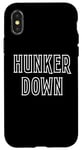 Coque pour iPhone X/XS Hunker Down