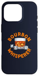 Coque pour iPhone 16 Pro Costume humoristique Bourbon Whisperer pour amateurs de whisky