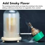 Smoking Cloche Clear Cocktail Smoker Dome Decorative Acrylic Rubber For Home