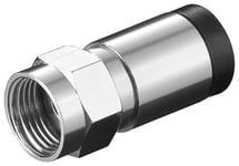 F-connector stik - Compression - 7 mm