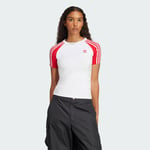 adidas Adicolor 3-Stripes Raglan Slim T-Shirt Women