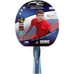 GEWO CS Energy Control Concave Adult Bat/Developed by Christian Sweet Table Tennis Bat, Grey/Blue