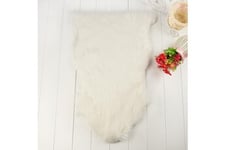 OEM Couverture Oem 1pc couverture de chaise tapis doux fibres avancées artificielles coussin siège poilu chaud - blanc