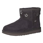 UGG Women's Classic Mini Blossom Fashion Boot, Nightfall, 3 UK