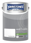 Johnstone's Johnstones Wall and Ceiling Silk Emulsion Paint 5L - White