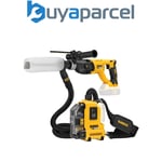 Dewalt DCH133N 18v Brushless SDS Hammer Drill 3 Mode Bare + Dust Extractor