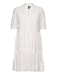 Yasholi Ss Dress S. Noos Kort Klänning White YAS