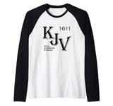 KJV King James Bible 1611 Christian Raglan Baseball Tee